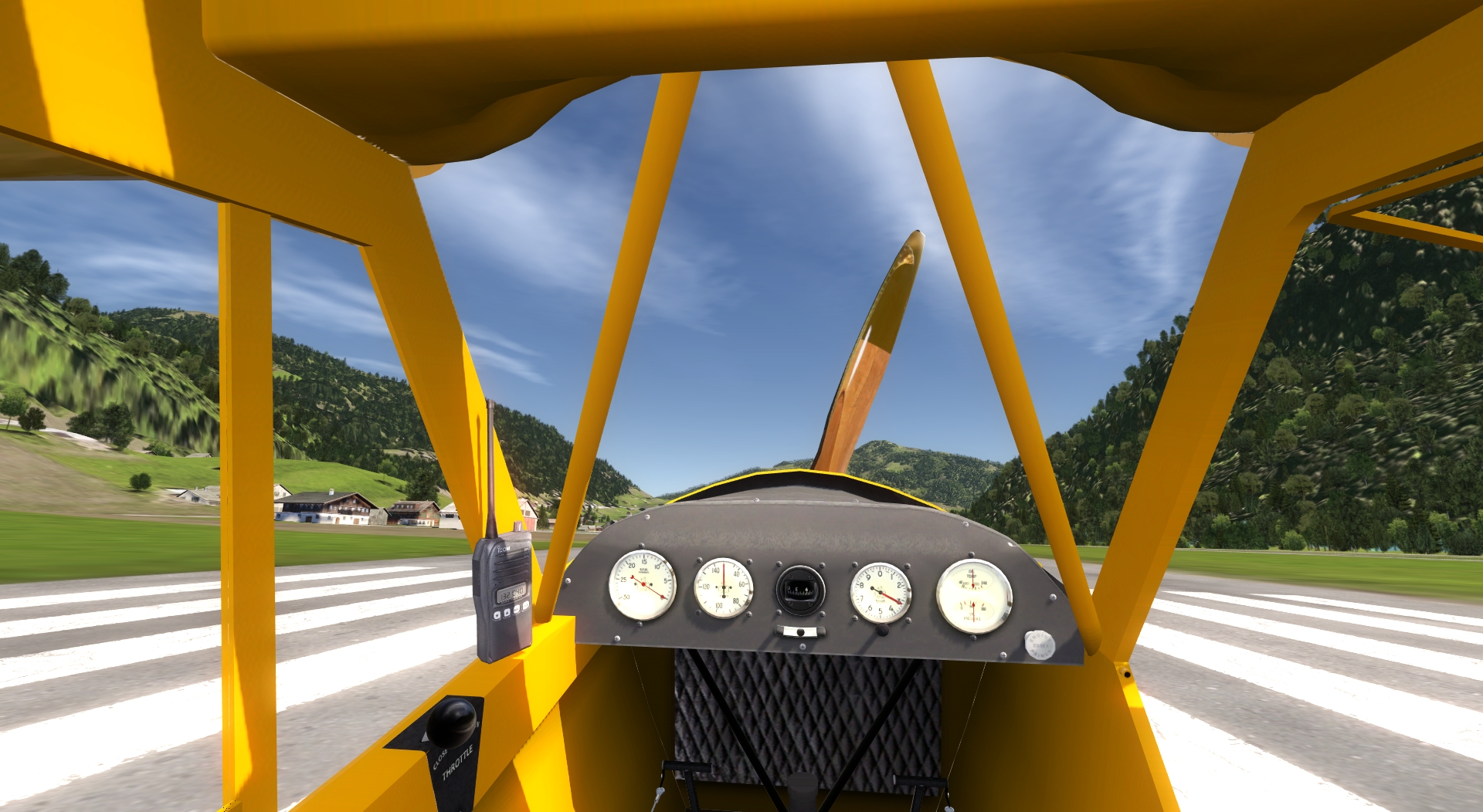 aerofly FS addon: Piper PA-11 Cub Special