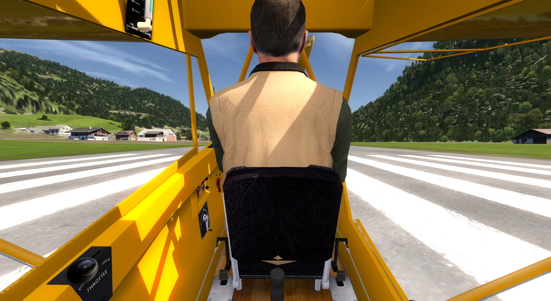 aerofly FS addon: Piper PA-11 Cub Special