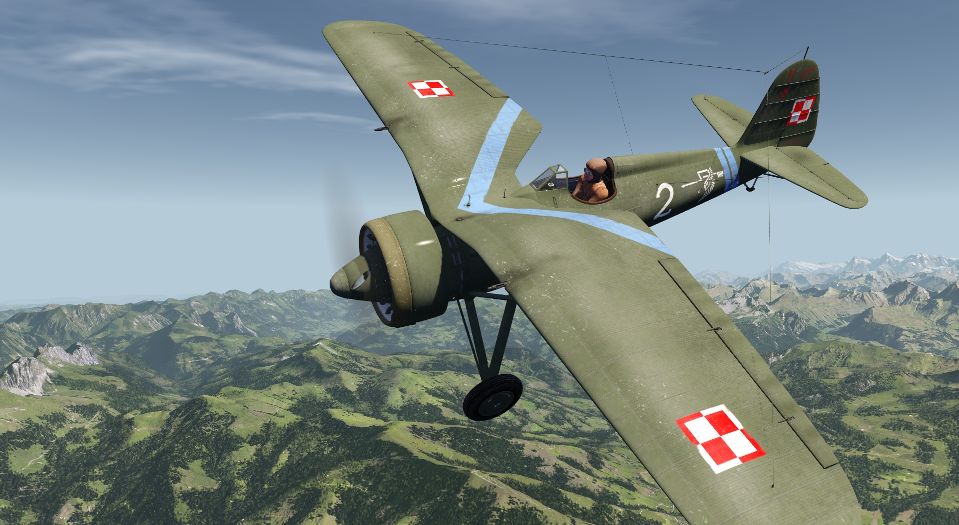 PZL P.11c for aerofly FS