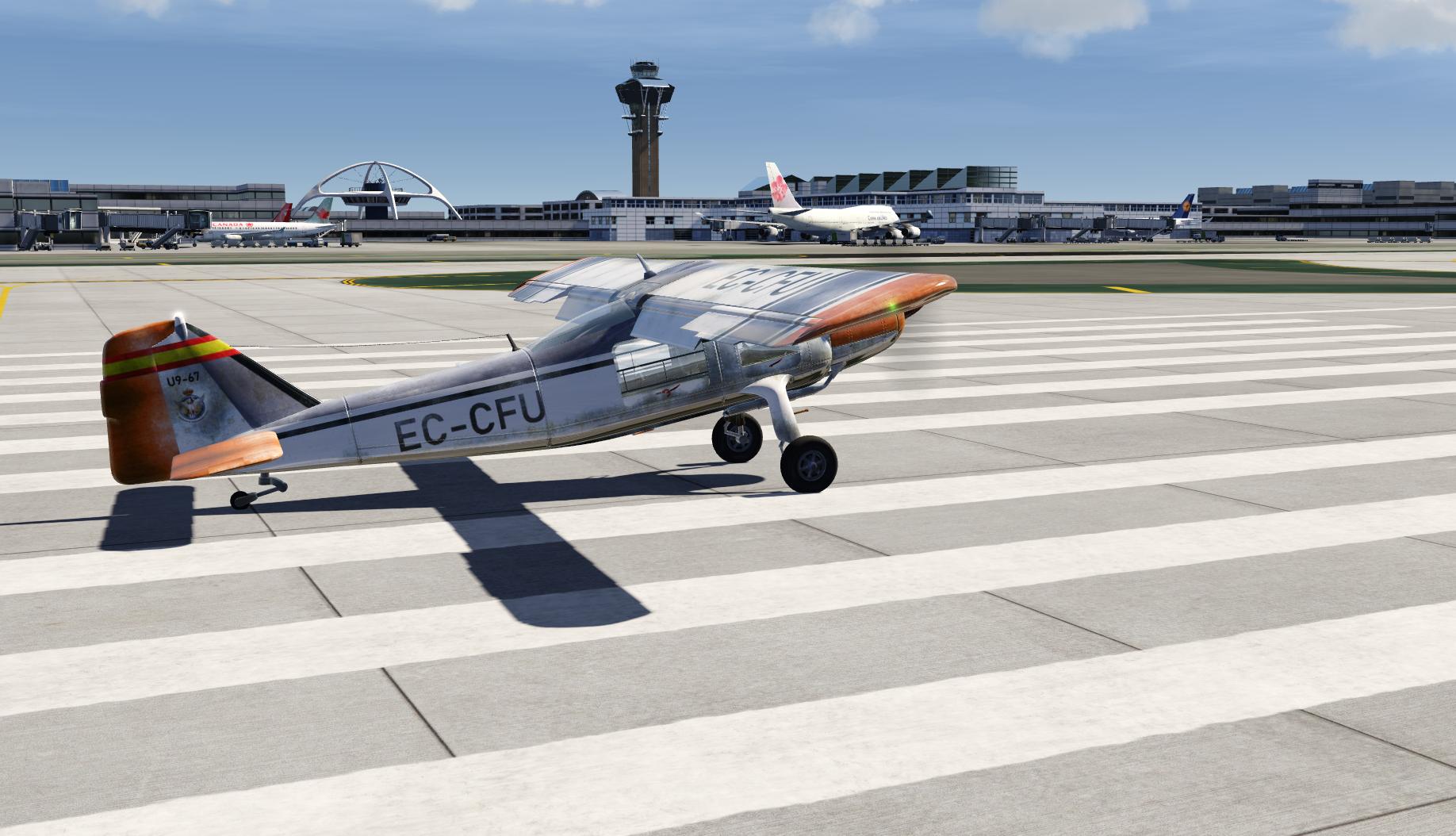 Dornier Do 27 In KLAX