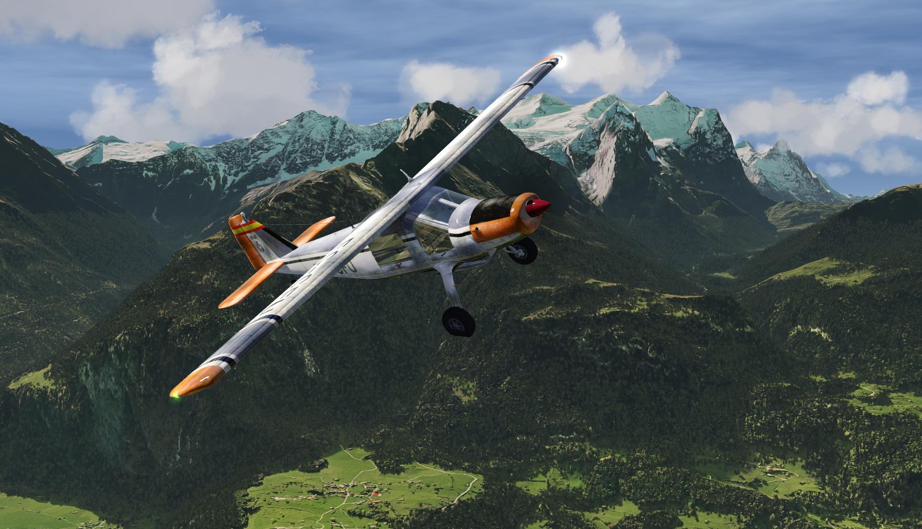 Dornier Do 27 in Switzerland DLC