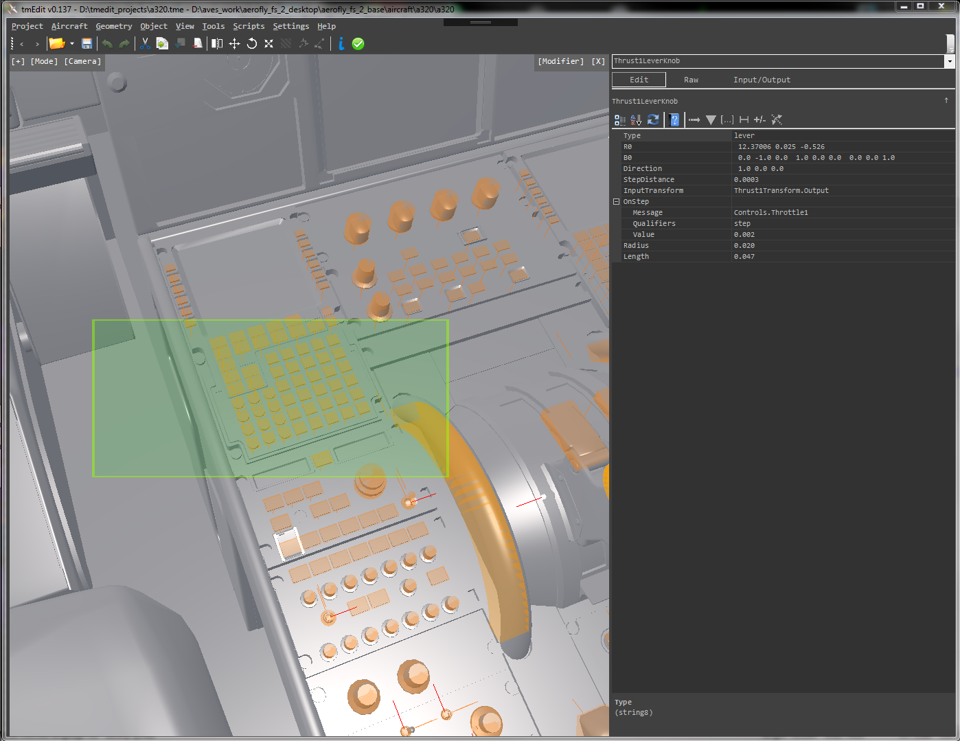 tmEdit multiselection