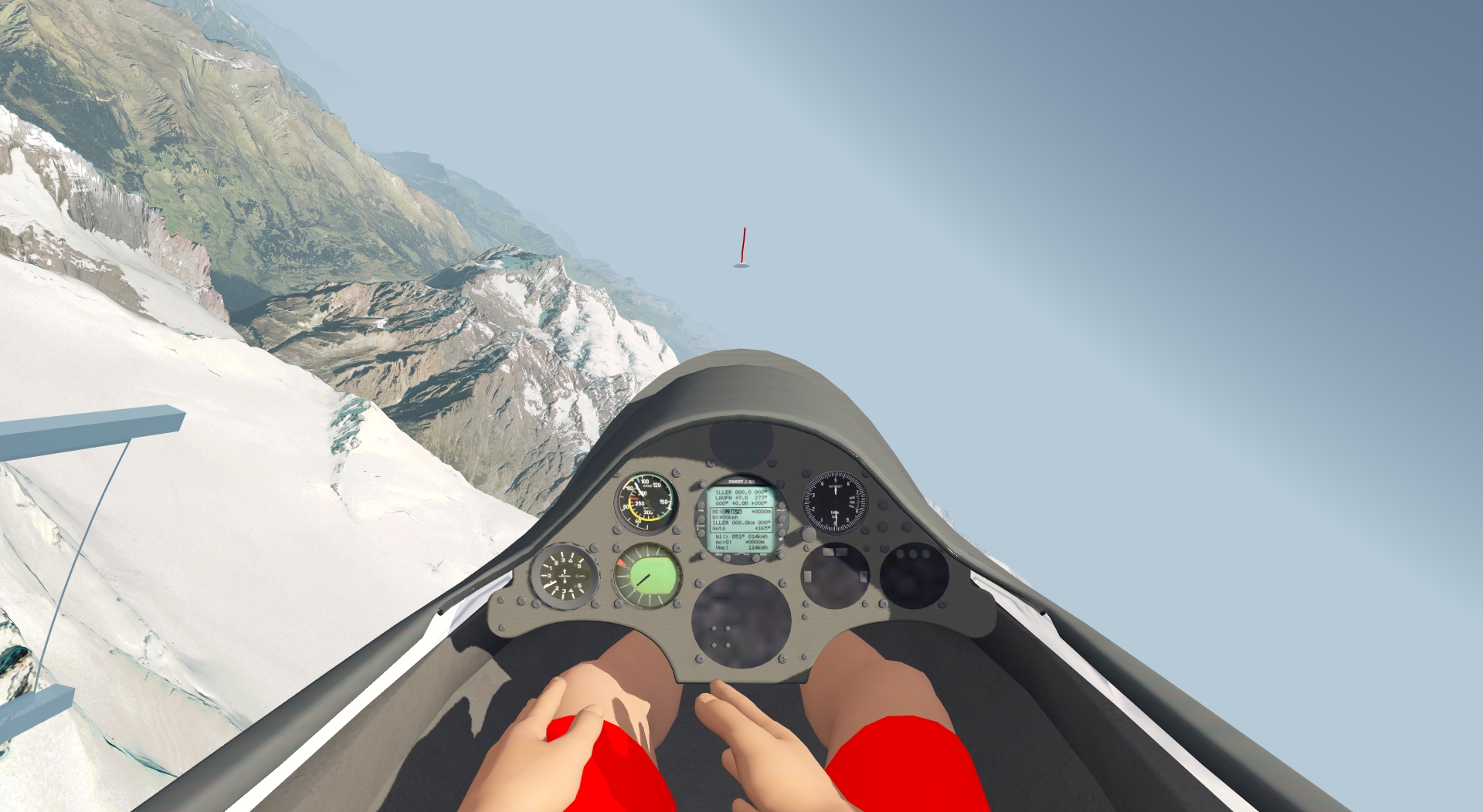 ASH 31 Mi in the AeroflyFS flight simulator