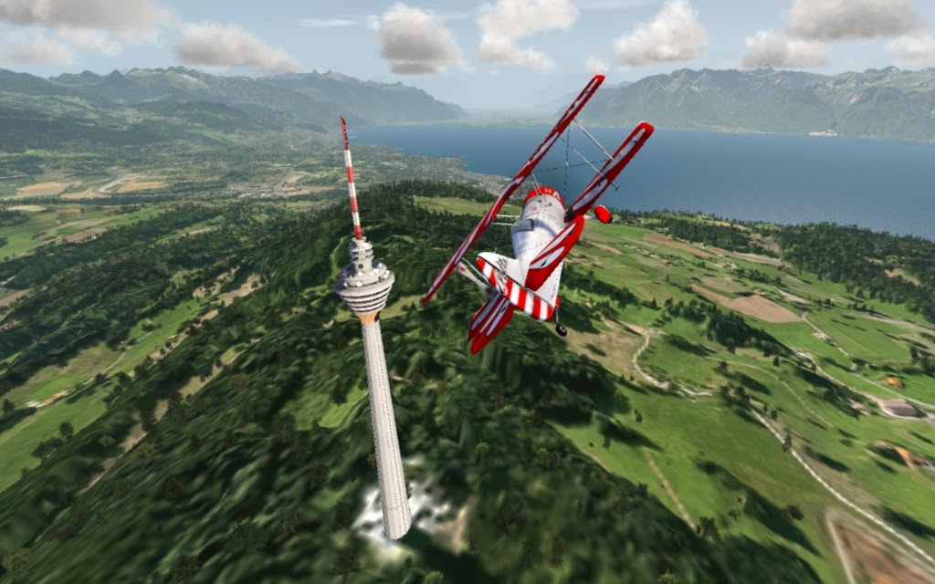 aerofly FS scenery Add-On VFR obstacles